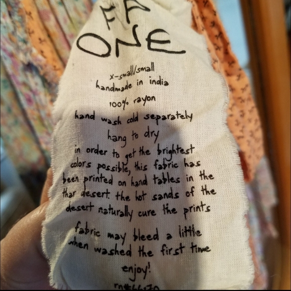 NWT Free People ONE "Living Large" Tank - Picture 6 of 6